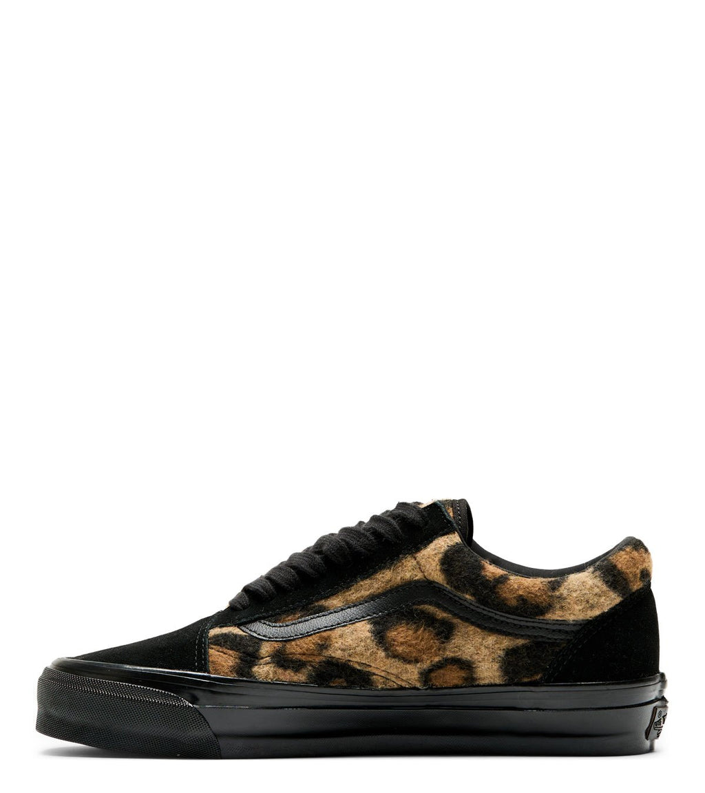 Vans LX Old Skool Leopard Black Brown