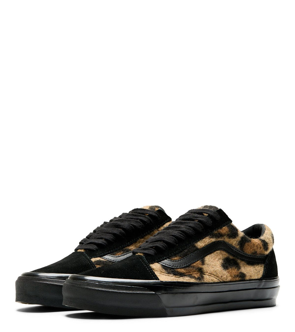 Vans LX Old Skool Leopard Black Brown
