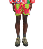 Liberal Youth Ministry Printed Football Shorts Green | SOMEWHERE