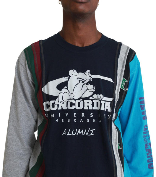 Needles 7 Cuts Long Sleeve College T-Shirt | SOMEWHERE
