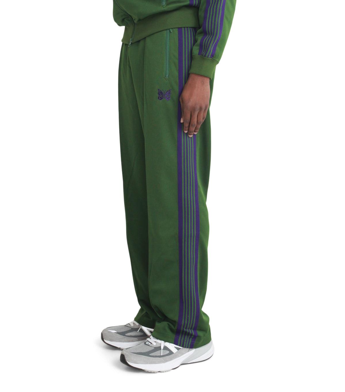 Needles Track Pant Poly Smooth Green