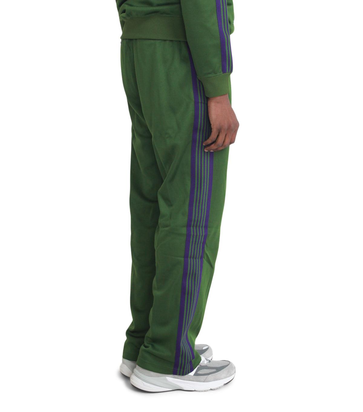 Needles Track Pant Poly Smooth Green | SOMEWHERE