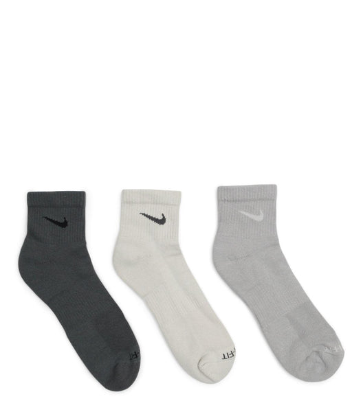 Nike Everyday Plus Cushioned Ankle Socks Cream Multi