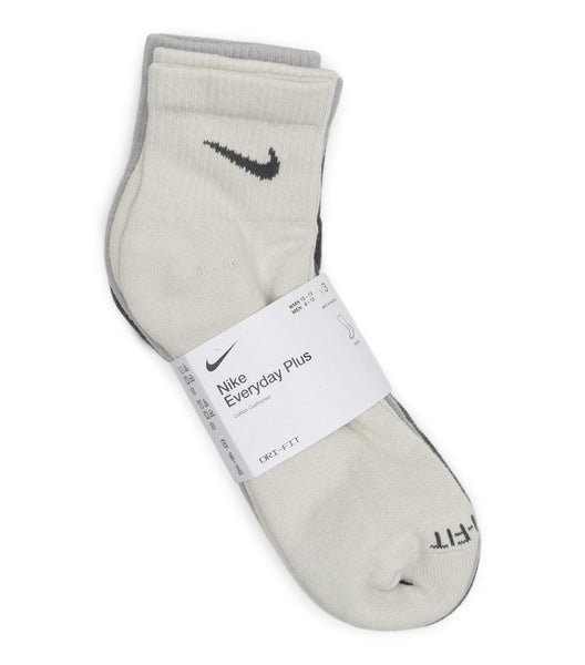 Nike Everyday Plus Cushioned Ankle Socks Cream Multi | SOMEWHERE