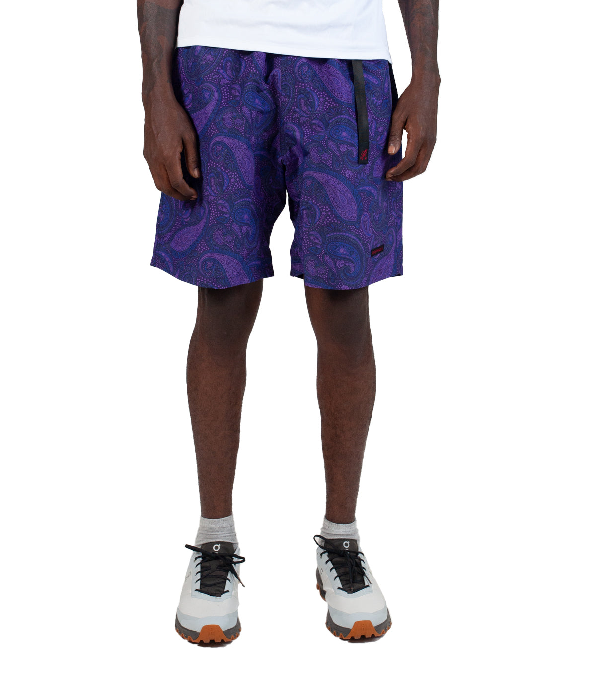 Gramicci Shell Packable Shorts Paisley Purple