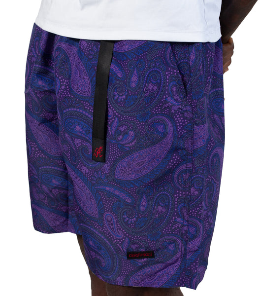 Gramicci Shell Packable Shorts Paisley Purple