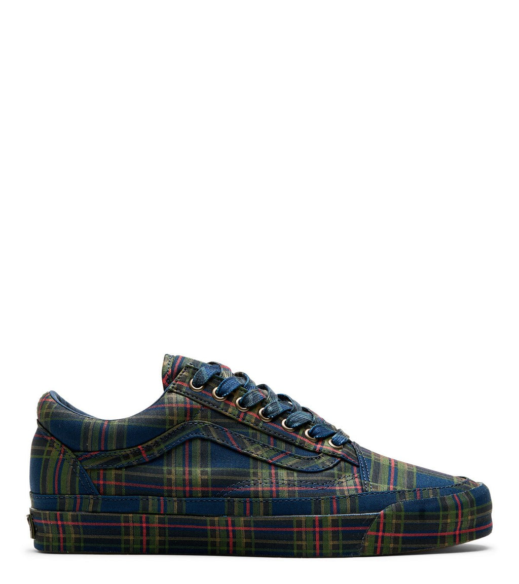Vans LX Old Skool Plaid Navy Multi - SOMEWHERE