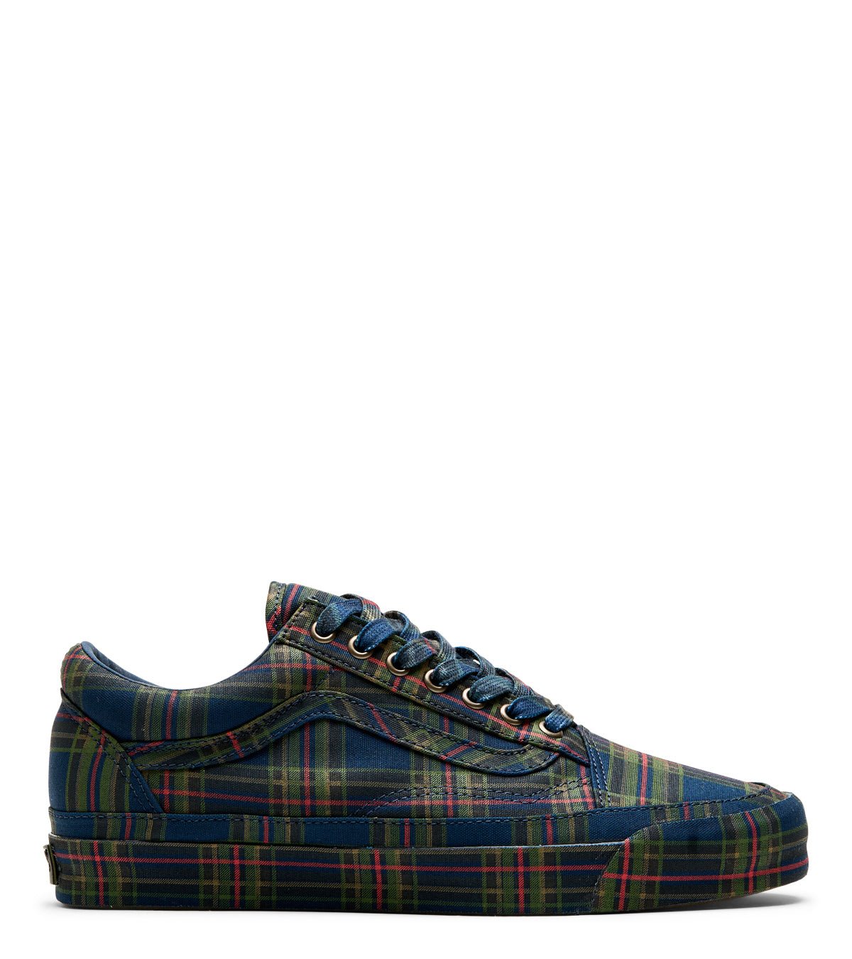 Vans LX Old Skool Plaid Navy Multi - SOMEWHERE