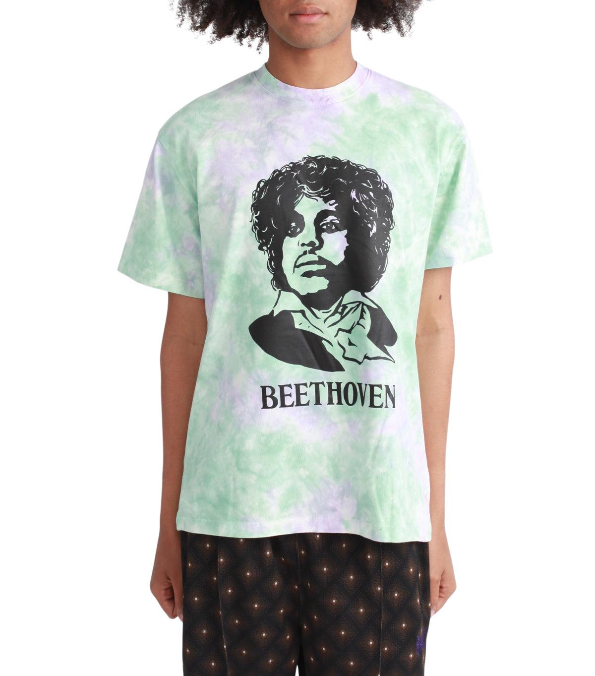 Real Bad Man Beethoven Short Sleeve Tee Green