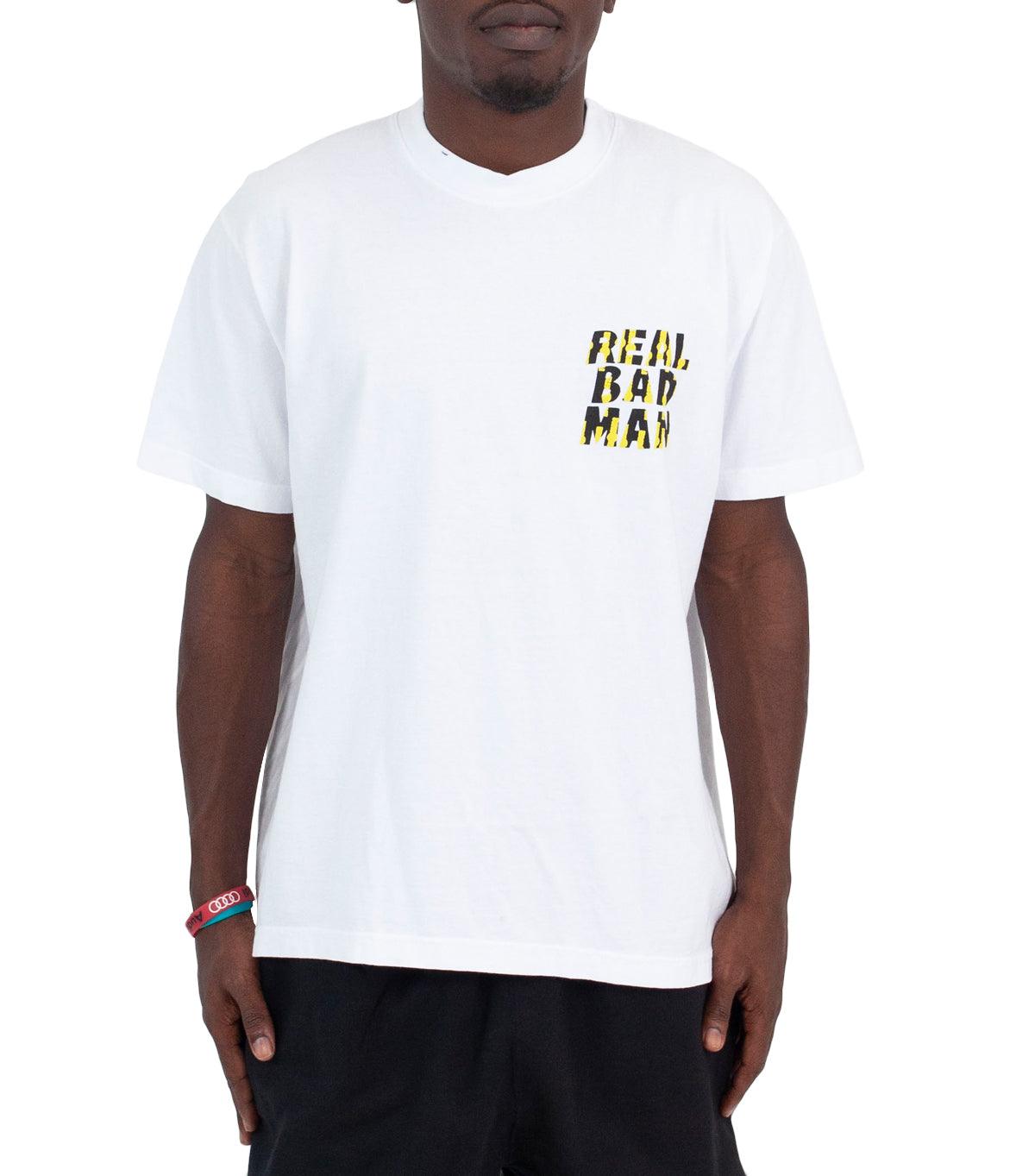 Real Bad Man Vol. 10 Logo T-Shirt White | SOMEWHERE