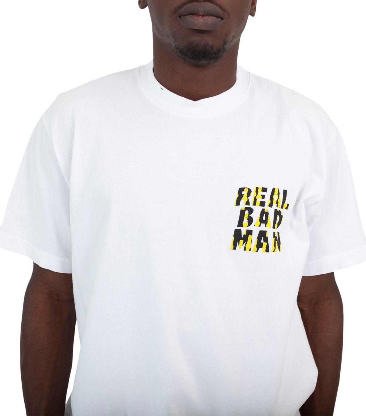 Real Bad Man Vol. 10 Logo T-Shirt White | SOMEWHERE