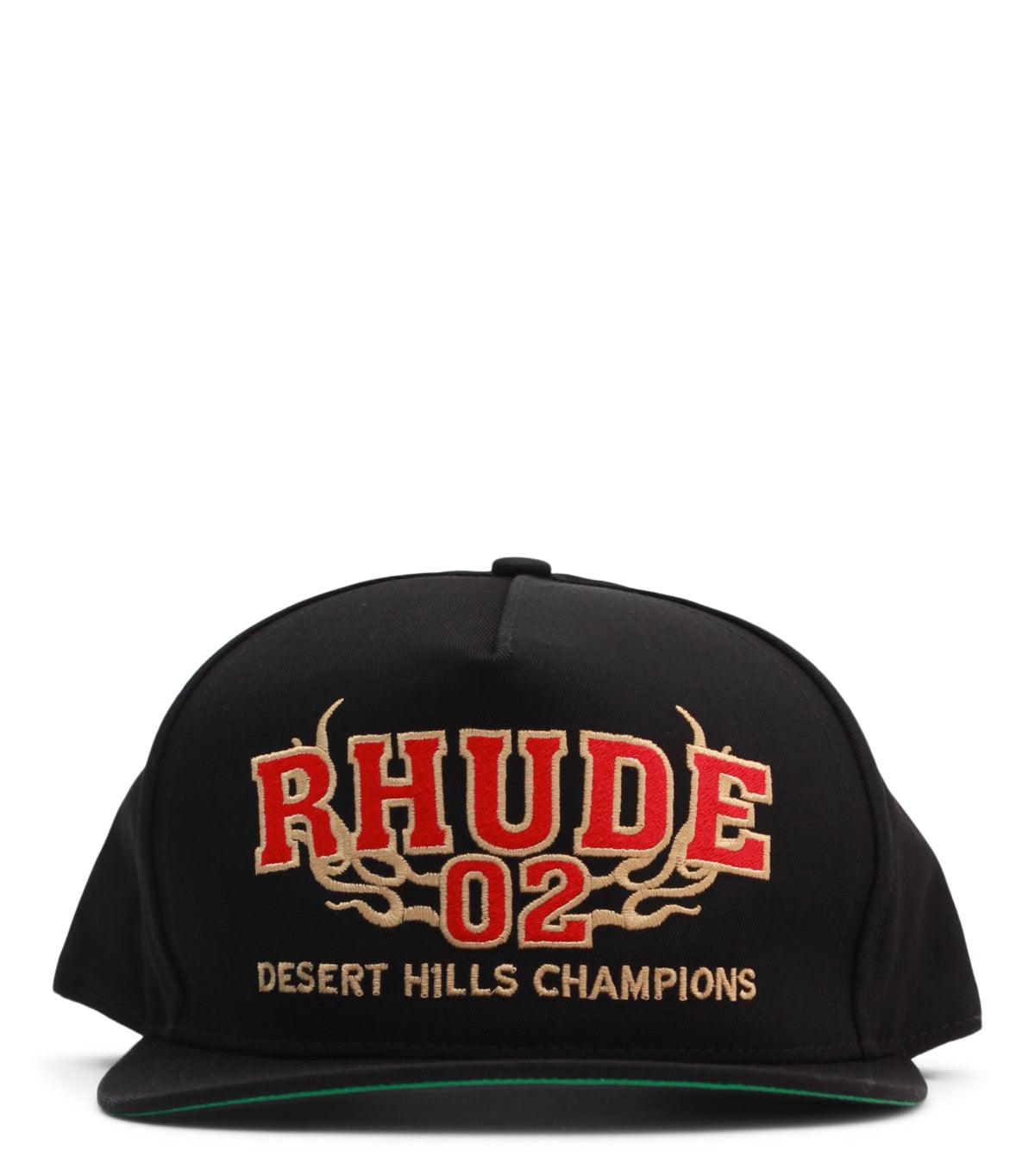 Rhude Desert Hill Hat Black