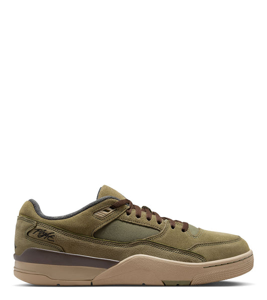 Jordan Flight Court Olive Brown