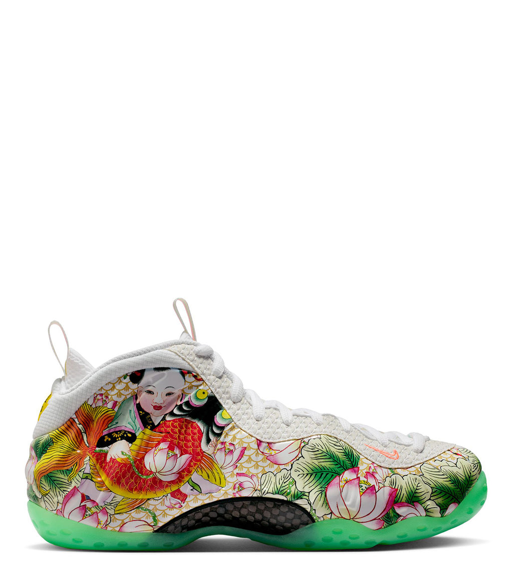 Nike Air Foamposite One Premium White Green