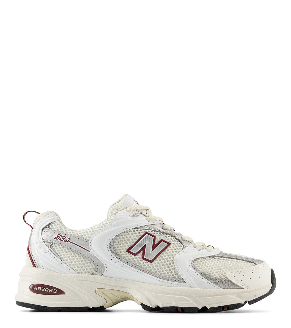 New Balance 530 White Burgundy