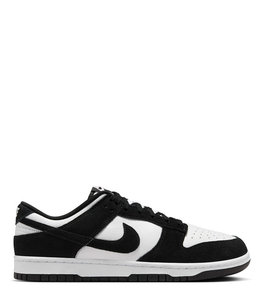 Nike Dunk Low Retro Suede White Black