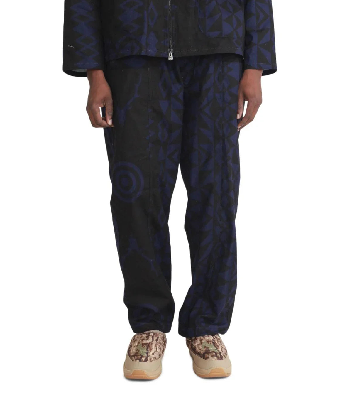 South2 West8 Belted C.S. Pant Navy | SOMEWHERE
