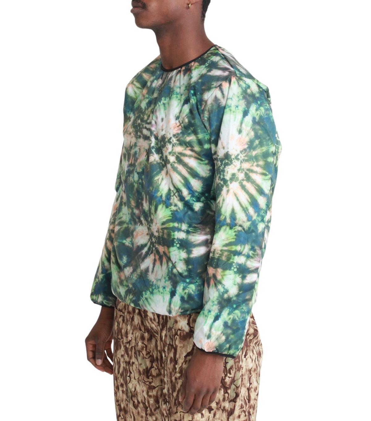 South2 West8 Filling Crew Neck Shirt Green | SOMEWHERE