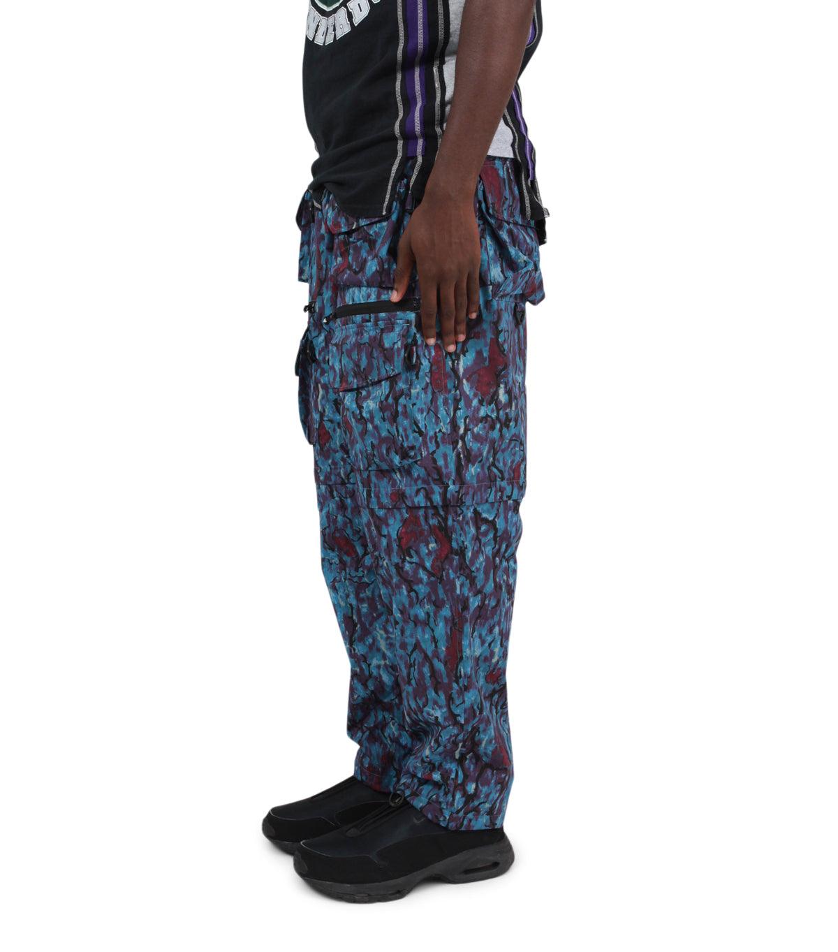 South2 West8 Multi-Pocket Belted 2Way Pants Printed Camo | SOMEWHERE