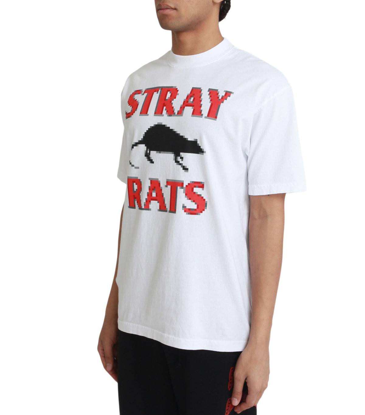Stray Rats Pixel Roedenticide Tee White | SOMEWHERE