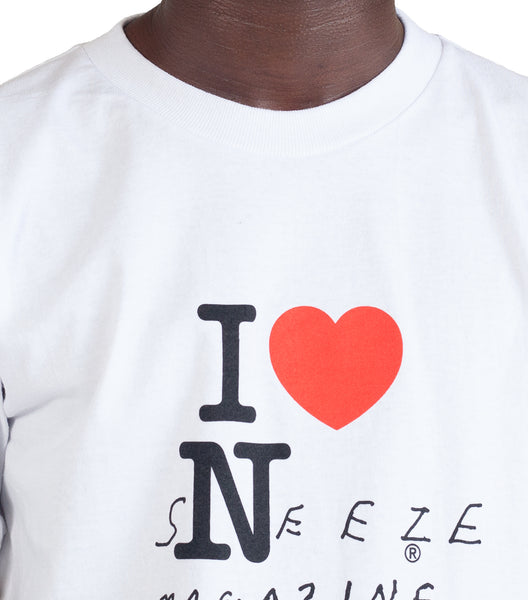 Sneeze Magazine Tourist T-Shirt White