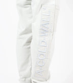 A-COLD-WALL* Logo Embroidery Sweat Pant White | SOMEWHERE