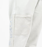 A-COLD-WALL* Logo Embroidery Sweat Pant White | SOMEWHERE