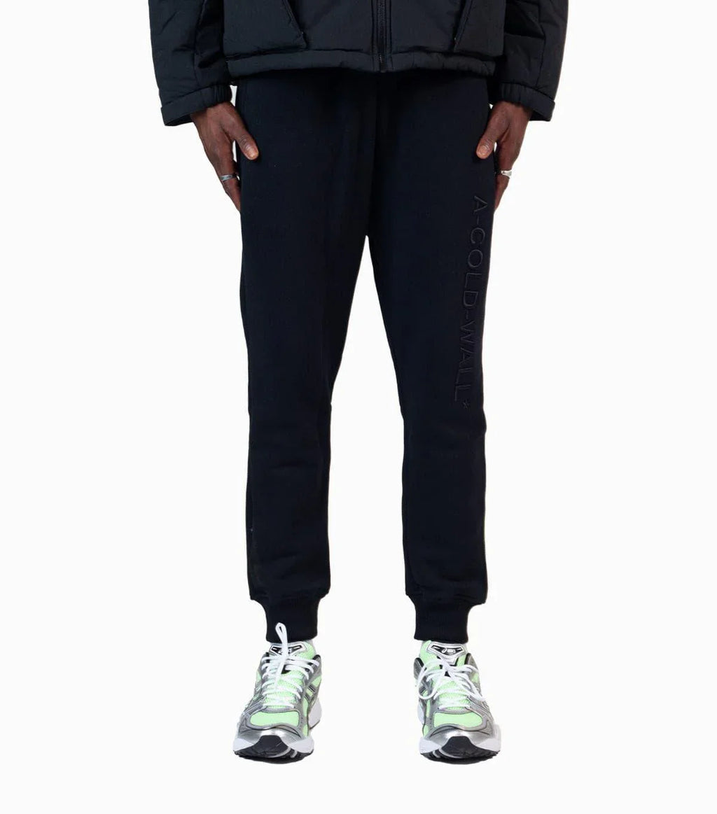 A-COLD-WALL* Logo Sweat Pant Black | SOMEWHERE