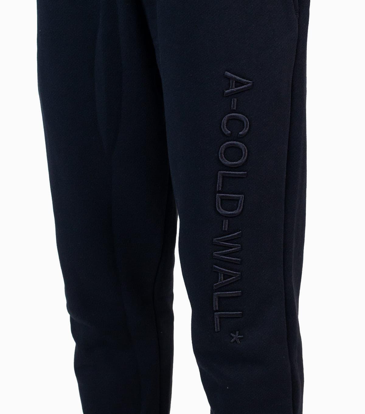 A-COLD-WALL* Logo Sweat Pant Black | SOMEWHERE