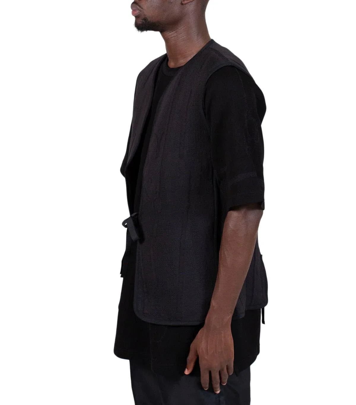 BYBORRE Open Back Vest Black | SOMEWHERE
