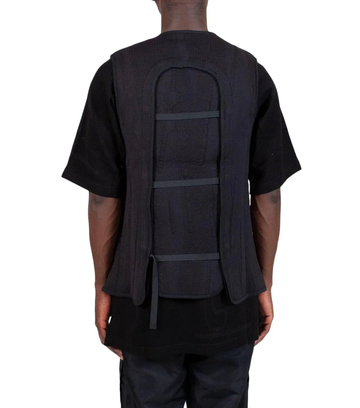 BYBORRE Open Back Vest Black | SOMEWHERE
