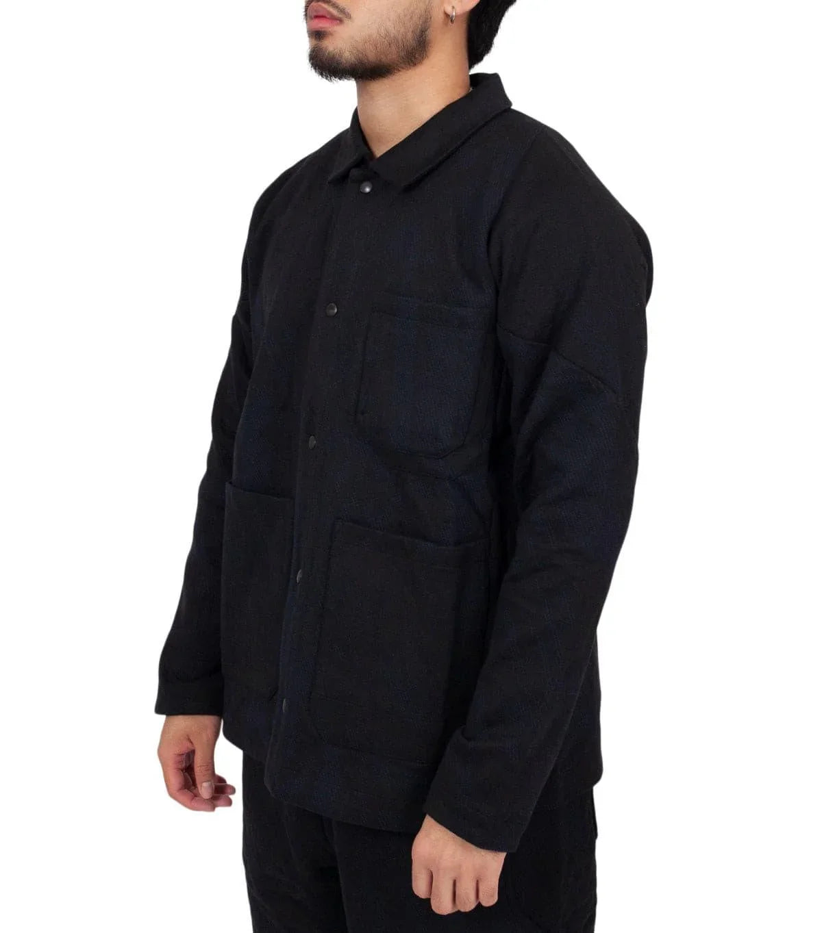 BYBORRE Studio Jacket Black Blue | SOMEWHERE