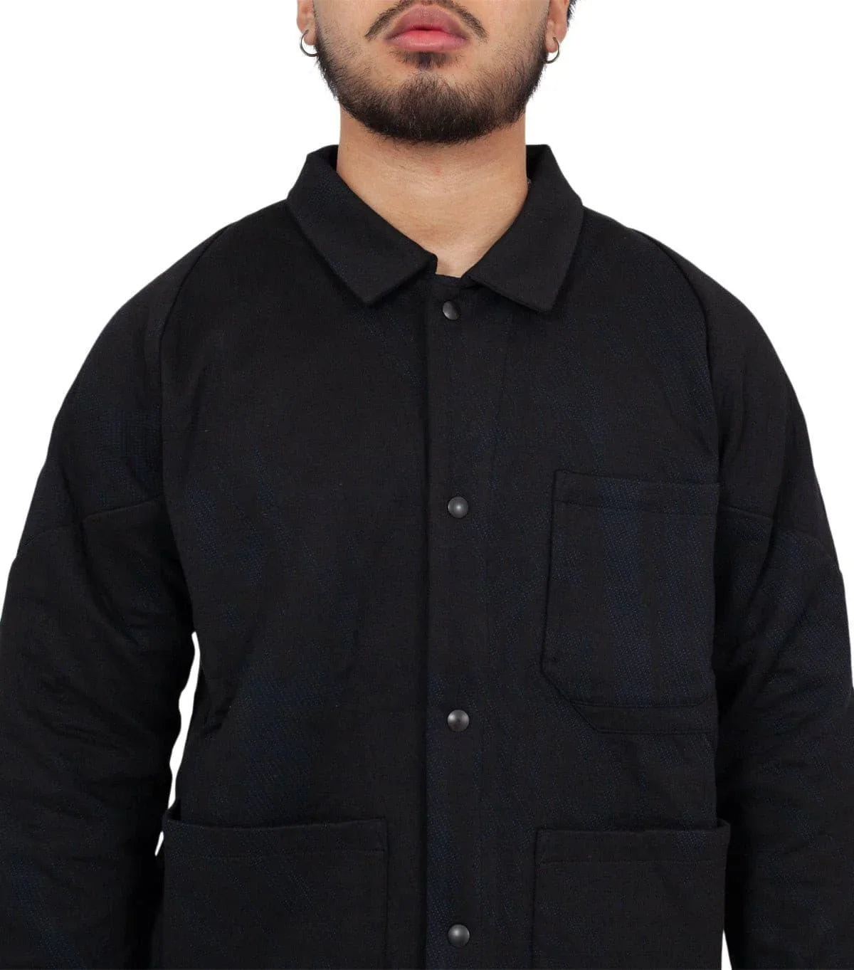 BYBORRE Studio Jacket Black Blue | SOMEWHERE