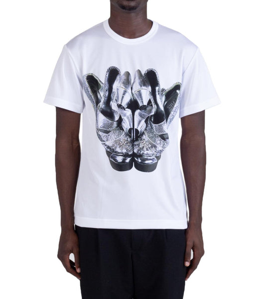 CdG Homme Plus Graphic T-Shirt White