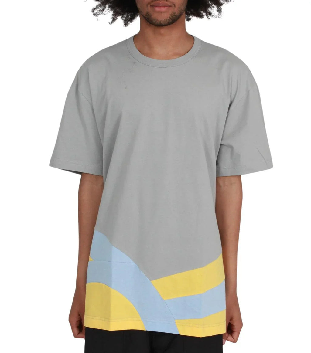 CdG Homme Plus T-Shirt Grey Multi | SOMEWHERE