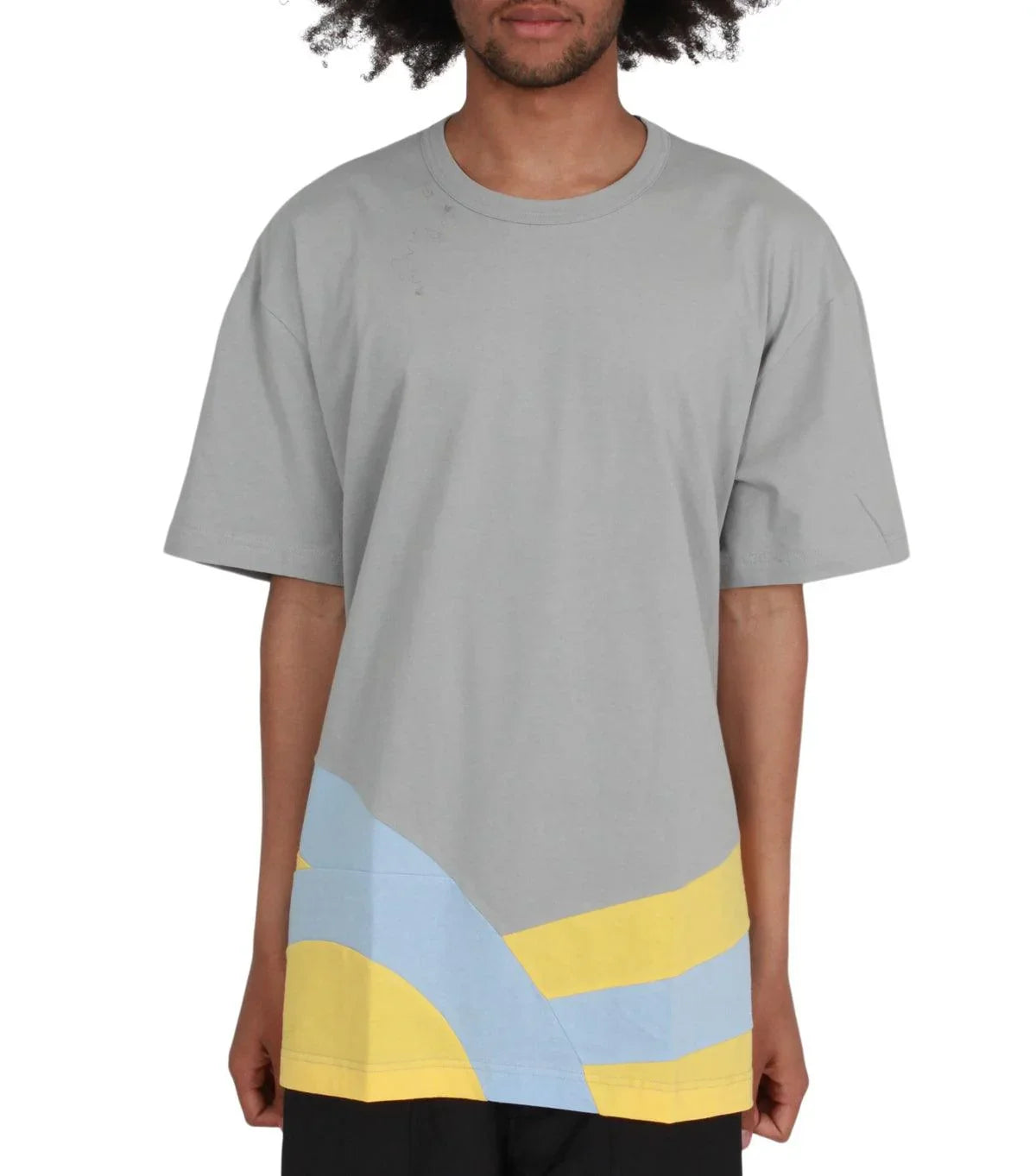 CdG Homme Plus T-Shirt Grey Multi | SOMEWHERE