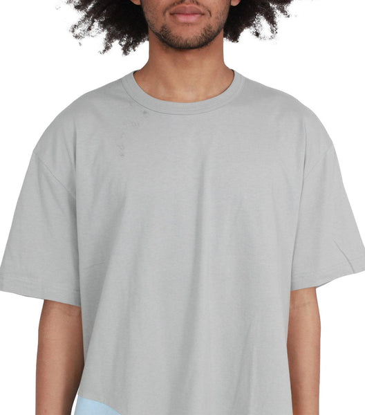 CdG Homme Plus T-Shirt Grey Multi | SOMEWHERE