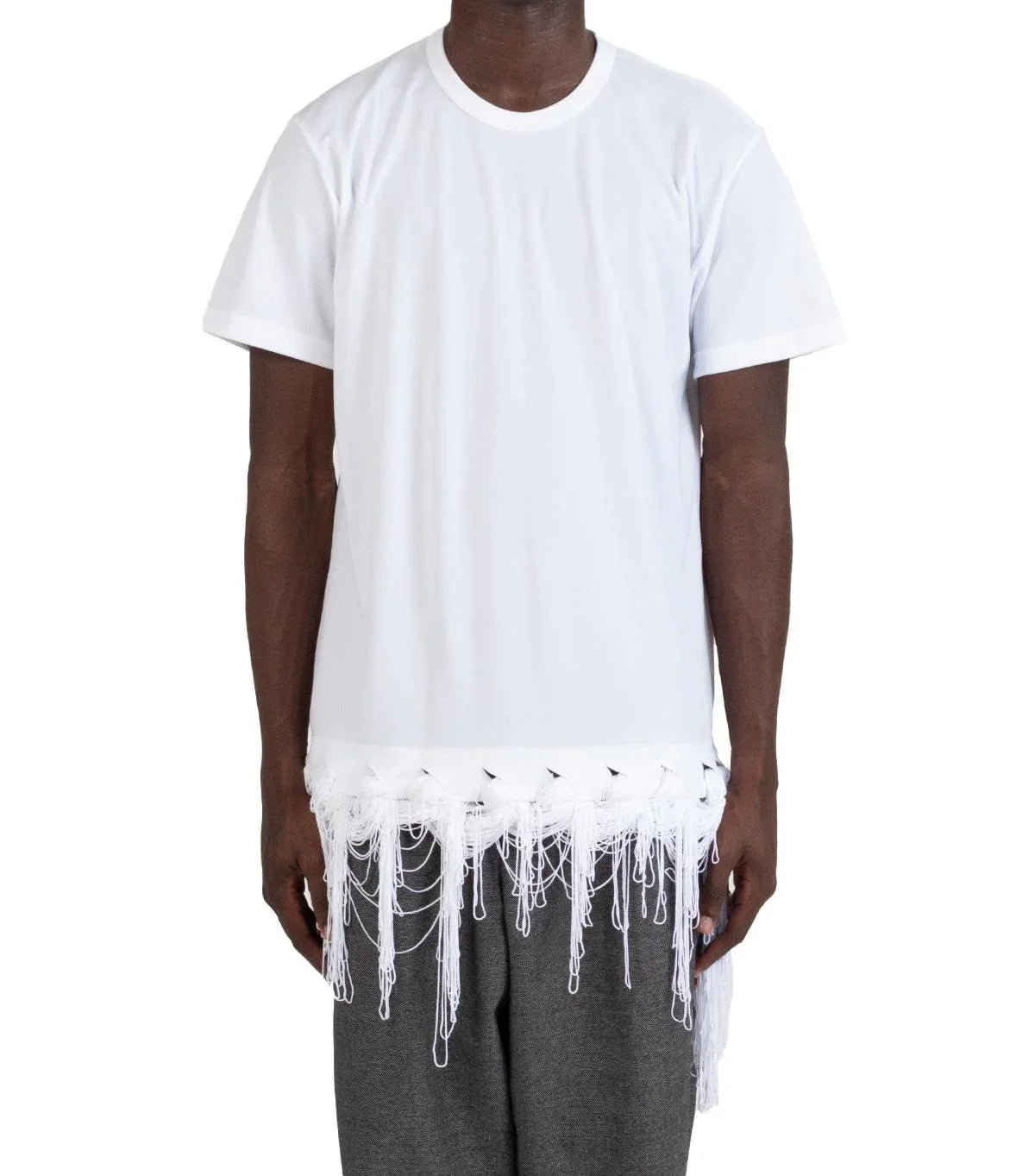 CdG Homme Plus T-Shirt White | SOMEWHERE