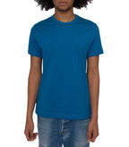 CdG SHIRT Rear Logo T-Shirt Blue | SOMEWHERE