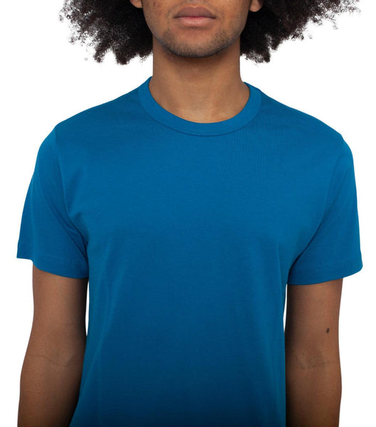 CdG SHIRT Rear Logo T-Shirt Blue | SOMEWHERE