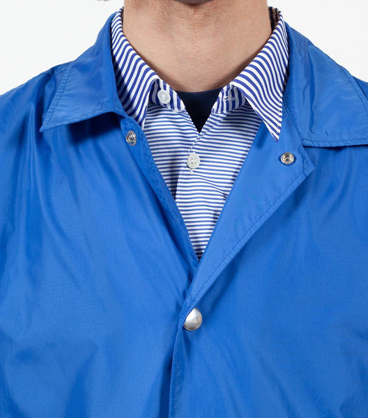 CdG SHIRT Woven Jacket Blue | SOMEWHERE
