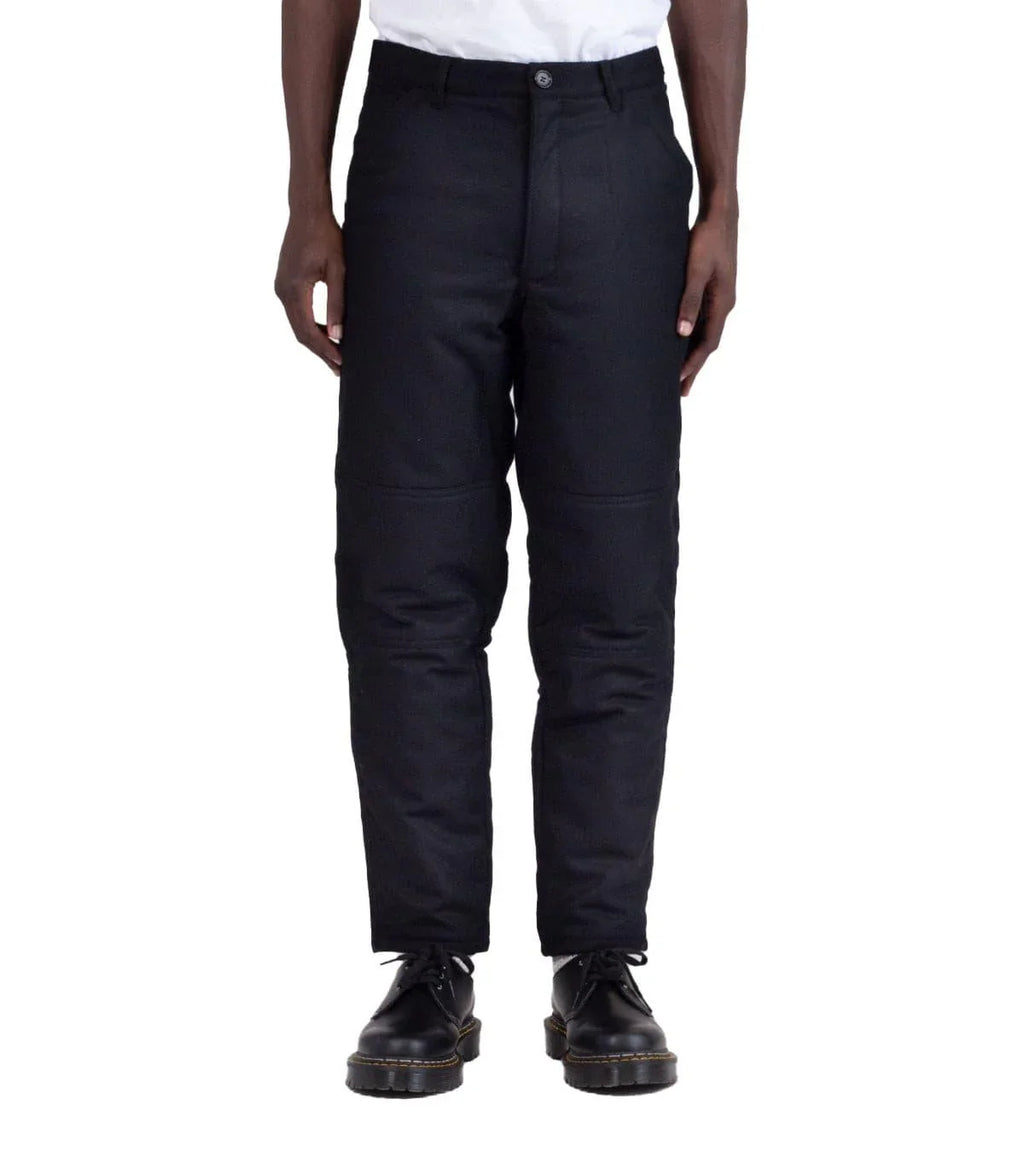CdG SHIRT Woven Workwear Pants Black | SOMEWHERE