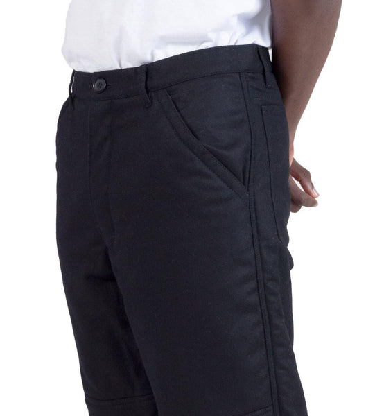 CdG SHIRT Woven Workwear Pants Black | SOMEWHERE