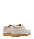 Clarks Wallabee Lo Hairy Suede Off White | SOMEWHERE