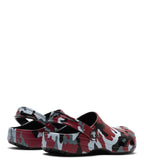 Crocs Classic Camo Clog Kid's Black Red | SOMEWHERE