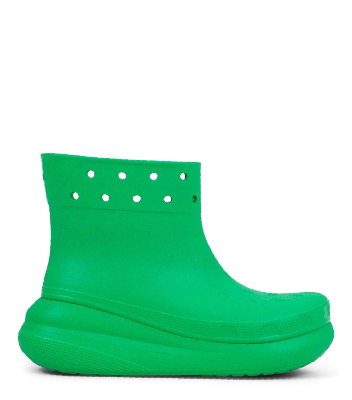 Crocs Classic Crush Rain Boot Green | SOMEWHERE