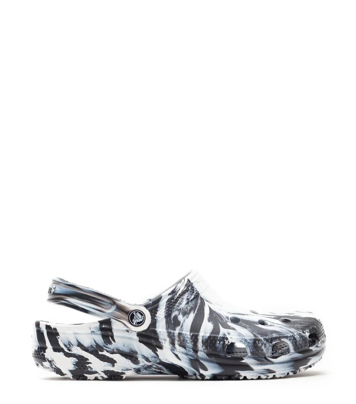 Crocs Classic Marbled Clog White | SOMEWHERE