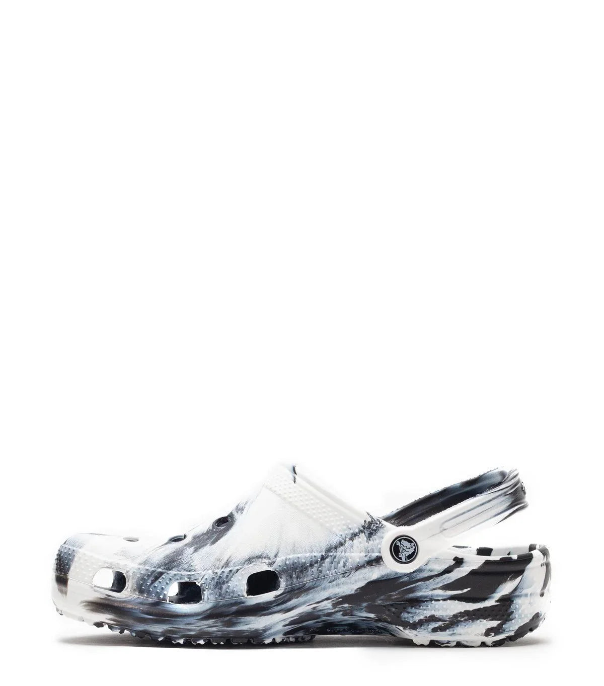 Crocs Classic Marbled Clog White | SOMEWHERE