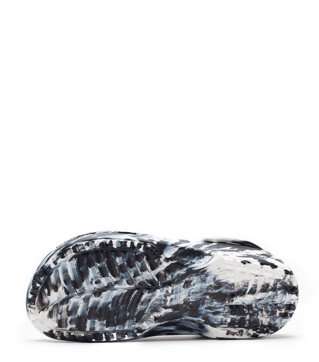 Crocs Classic Marbled Clog White | SOMEWHERE