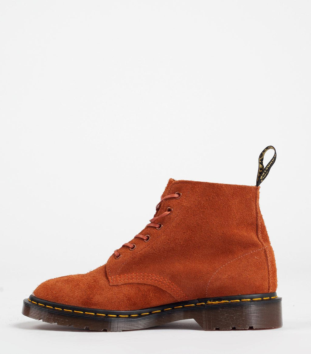 Dr. Martens 101 Suede Ankle Boot Rust | SOMEWHERE